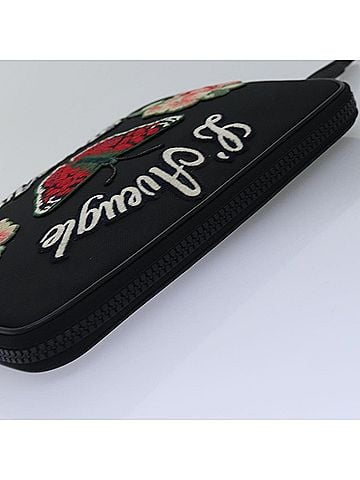 Gucci Techno Black Canvas Clutch Bag (view 2)