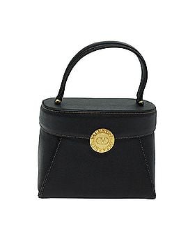 Valentino Garavani Black Leather Handbag (view 1)