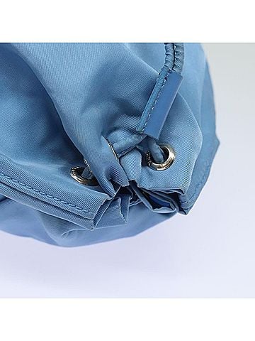 Prada Tessuto Blue Synthetic Clutch Bag (view 2)