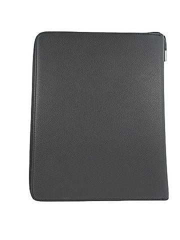 Dior -- Black Leather Clutch Bag (view 1)