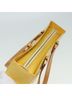 Louis Vuitton 100% Patent Leather Solid Yellow Columbus Yellow Patent Leather Tote Bag One size - photo 2