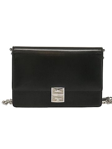 Givenchy 4G Black Leather Shoulder Bag (view 1)