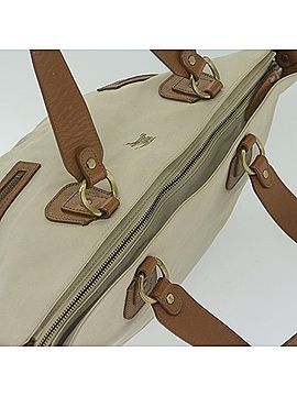 Burberry Beige Canvas Tote Bag (view 2)
