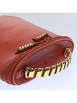 Loewe Velazquez Orange Leather Handbag (view 2)
