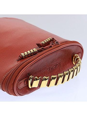 Loewe Velazquez Orange Leather Handbag (view 2)