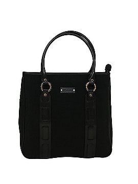 Bvlgari Black Canvas Tote Bag (view 1)