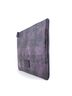 Coach 100% Canvas Solid Purple Purple Canvas Clutch Bag One size - photo 5