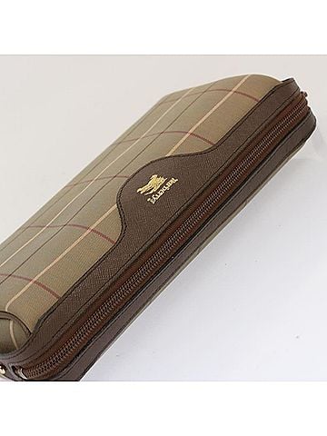 Burberry Nova Check Beige Canvas Clutch Bag (view 2)