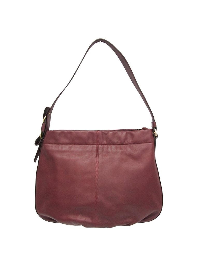 Salvatore Ferragamo 100% Leather Solid Red Vara Burgundy Leather Shopper Bag One size - photo 1