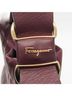 Salvatore Ferragamo 100% Leather Solid Red Vara Burgundy Leather Shopper Bag One size - photo 11