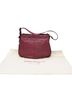 Salvatore Ferragamo 100% Leather Solid Red Vara Burgundy Leather Shopper Bag One size - photo 6