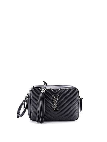 Saint Laurent Lou Camera Bag Matelasse Chevron Leather Small (view 1)