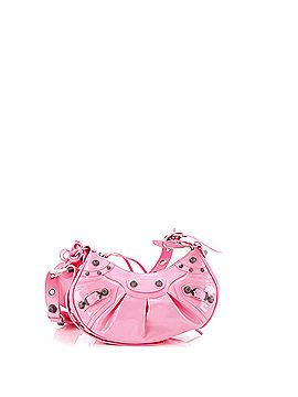 Balenciaga Le Cagole Giant Studs Shoulder Bag Patent XS (view 1)