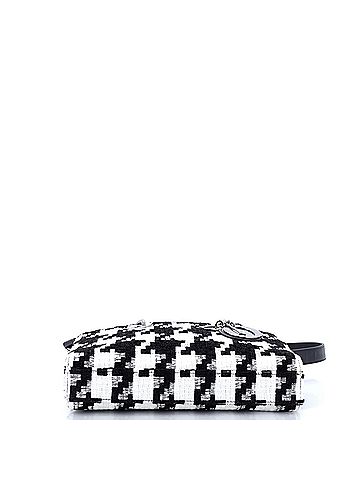 Christian Dior Lady D-Joy Bag Houndstooth Embroidered Canvas Medium (view 2)