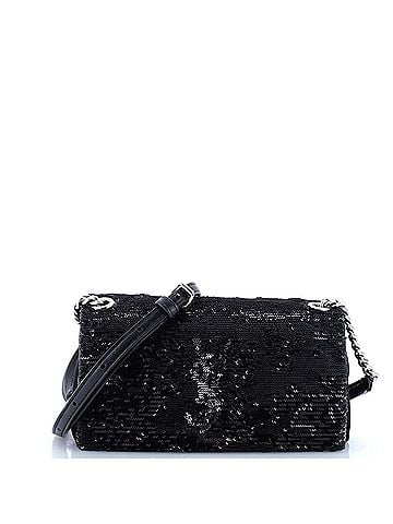 Saint Laurent West Hollywood Crossbody Bag Sequins and Satin Toy (view 1)