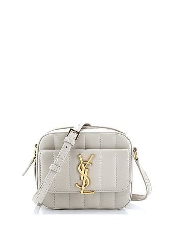 Saint Laurent Vicky Camera Bag Vertical Quilted Leather Toy (view 1)