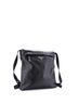 Prada 100% Leather Black Front Pocket Messenger Bag Grace Lux Medium One size - photo 3