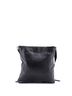 Prada 100% Leather Black Front Pocket Messenger Bag Grace Lux Medium One size - photo 4