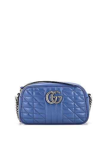 Gucci GG Marmont Shoulder Bag Mixed Matelasse Leather Small (view 1)