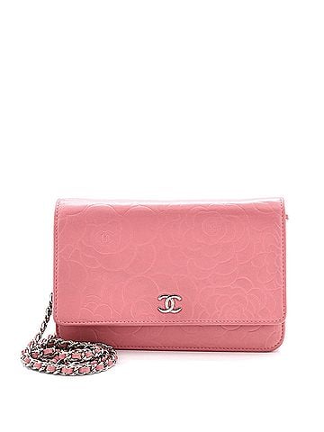 Chanel Wallet on Chain Camellia Lambskin (view 1)