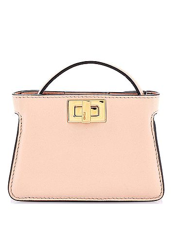 Fendi Peekaboo Bag Charm Leather Nano (view 1)