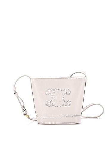 Céline Cuir Triomphe Bucket Bag Leather Mini (view 1)