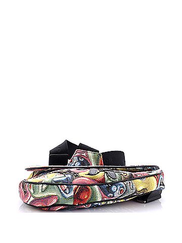 Christian Dior Kenny Scharf Saddle Crossbody Bag Jacquard (view 2)