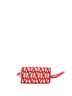 Valentino Garavani 100% Fabric Red Le Troisieme Tote Toile Iconograph Fabric Mini One size - photo 2