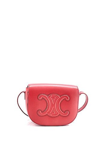 Céline Cuir Triomphe Folco Bag Leather (view 1)