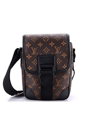 Louis Vuitton Archy Messenger Bag Macassar Monogram Canvas PM (view 1)