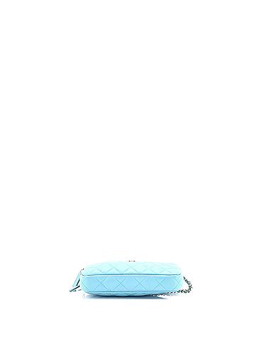 Chanel Double Zip Clutch with Chain Quilted Lambskin (view 2)