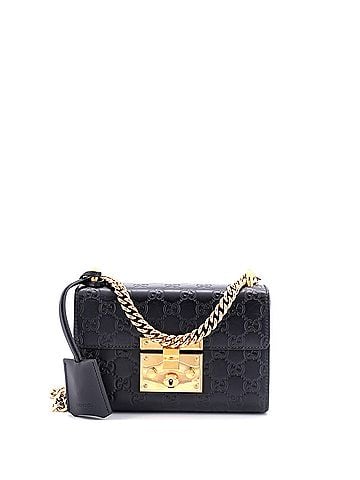Gucci Padlock Shoulder Bag Guccissima Leather Small (view 1)
