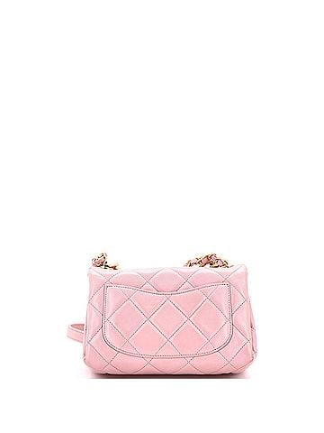 Chanel Color Match Flap Bag Quilted Lambskin Small (view 2)