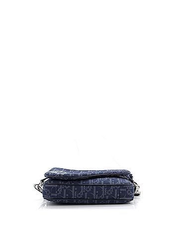 Christian Dior Dior Tears Saddle Triple Pouch Oblique Canvas (view 2)