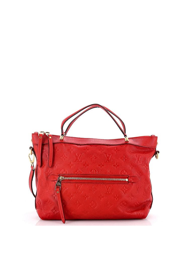 Louis Vuitton 100% Leather Red Bastille Bag Monogram Empreinte Leather PM One size - photo 1
