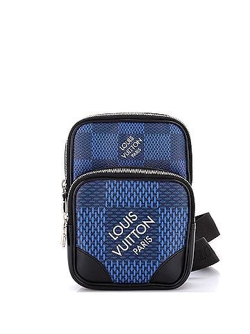 Louis Vuitton Amazone Sling Bag Limited Edition Damier Graphite 3D (view 1)