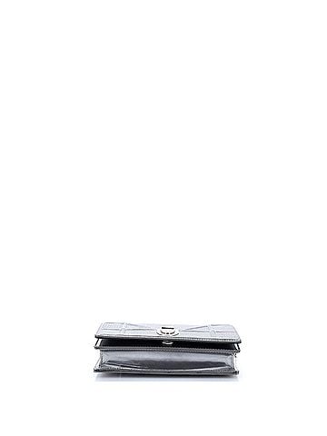Christian Dior Diorama Wallet on Chain Cannage Embossed Calfskin (view 2)