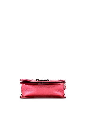 Chanel Boy Flap Bag Quilted Patent Small (view 2)