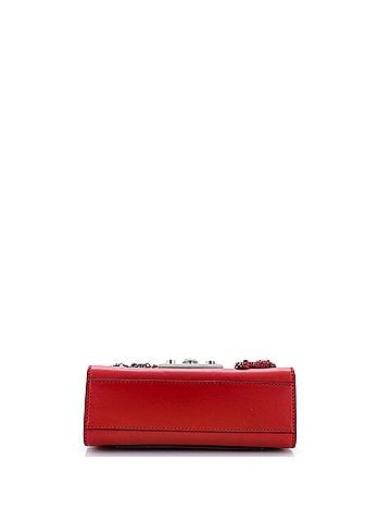 Gucci Padlock Shoulder Bag Embellished Leather Small (view 2)
