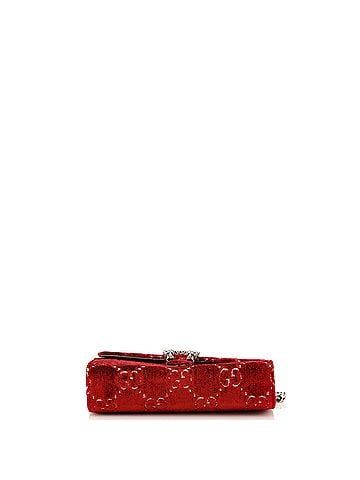 Gucci Dionysus Chain Wallet GG Velvet Small (view 2)