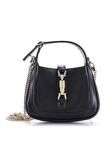Gucci Jackie 1961 Chain Hobo Leather Mini (view 1)