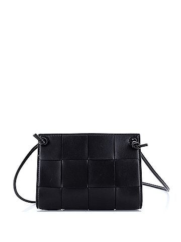 Bottega Veneta Cassette Shoulder Bag Maxi Intrecciato Leather Mini (view 1)