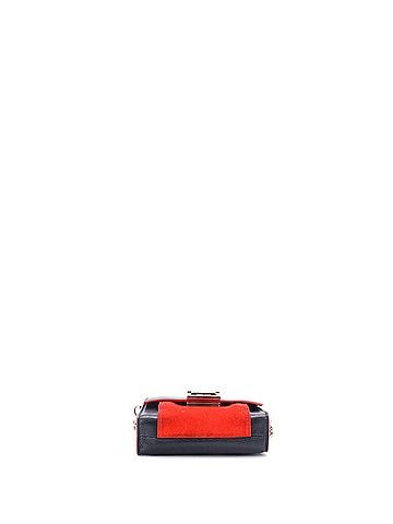 Givenchy GV3 Flap Bag Leather with Suede Mini (view 2)