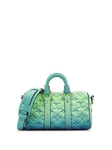 Louis Vuitton Keepall Bandouliere Bag Limited Edition Illusion Monogram Taurillon Leather XS (view 1)