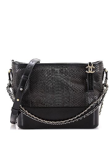 Chanel Gabrielle Hobo Python Medium (view 1)