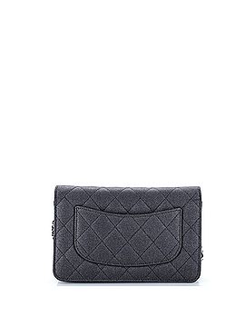 Chanel Space Charms Reissue 2.55 Wallet on Chain Quilted Canvas (view 2)