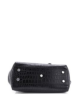Saint Laurent Rive Gauche Cabas Crocodile Embossed Leather Medium (view 2)