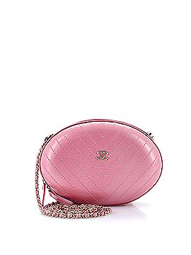 Chanel La Pausa Evening Bag Chevron Leather (view 1)