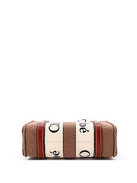 Chloé Woody Tote Recycled Felt with Leather and Canvas Small (view 2)