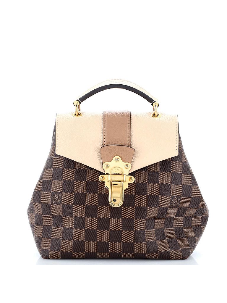 Louis Vuitton Brown Tan Clapton Backpack Damier and Leather One size - photo 1